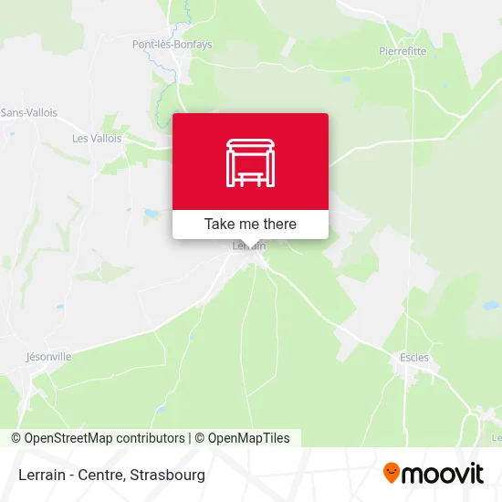 Lerrain - Centre map