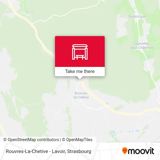 Rouvres-La-Chetive - Lavoir map