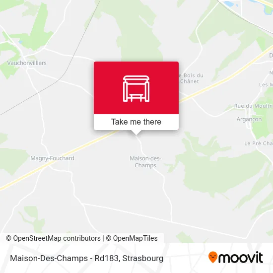 Maison-Des-Champs - Rd183 map