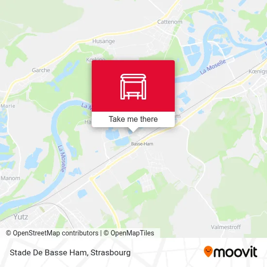 Stade De Basse Ham map