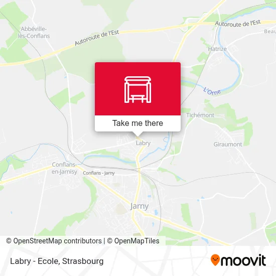 Labry - Ecole map