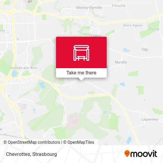 Chevrottes map