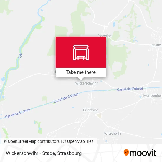 Wickerschwihr - Stade map