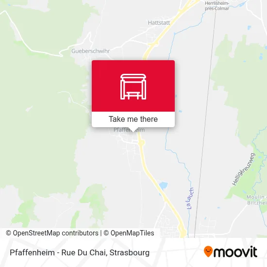 Pfaffenheim - Rue Du Chai map
