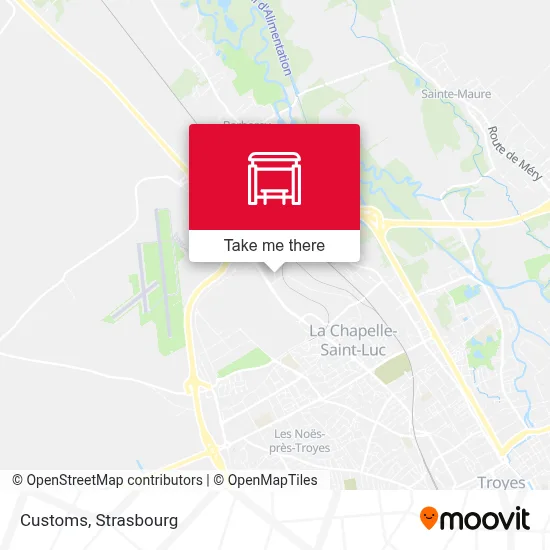 Douane map