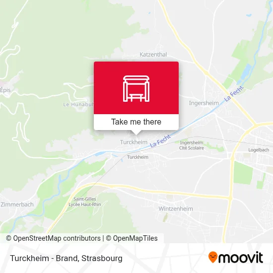 Turckheim - Brand map