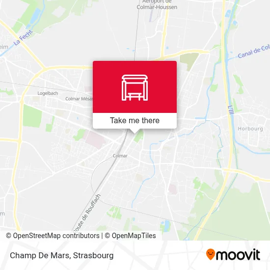 Champ De Mars map