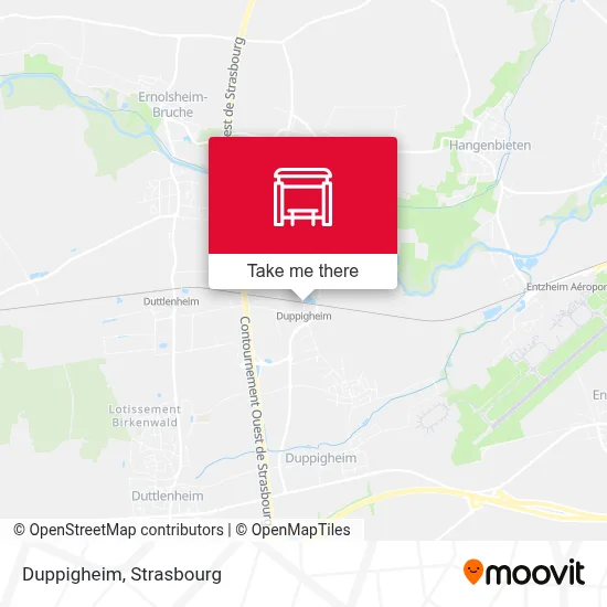 Duppigheim map