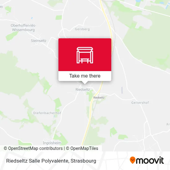 Riedseltz Salle Polyvalente map