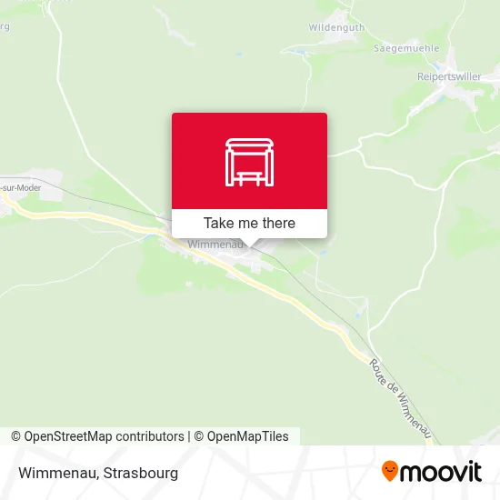Wimmenau map