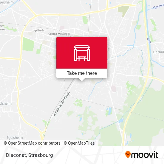 Diaconat map