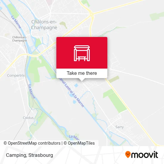 Camping map