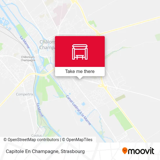 Capitole En Champagne map