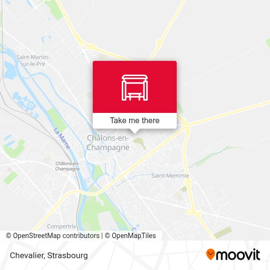 Chevalier map