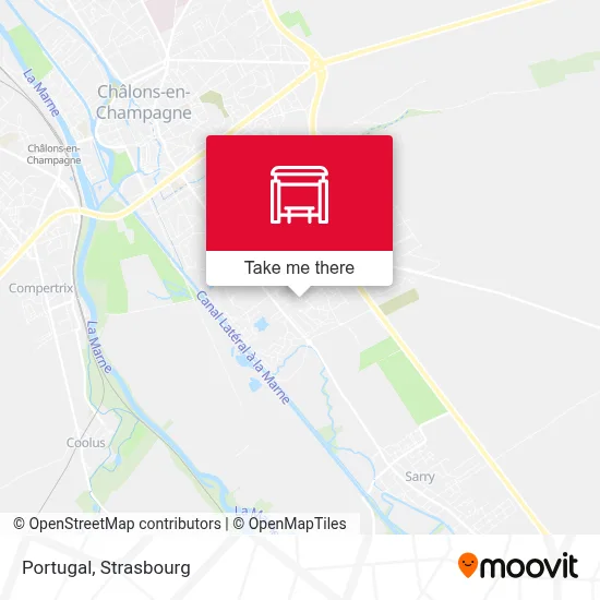 Portugal map