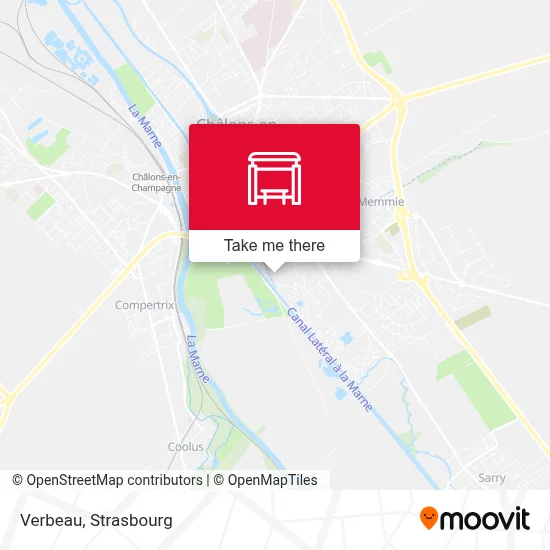Verbeau map