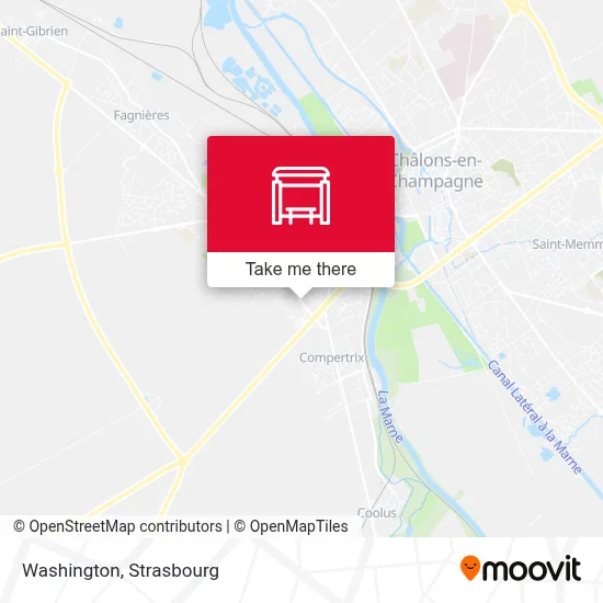 Washington map