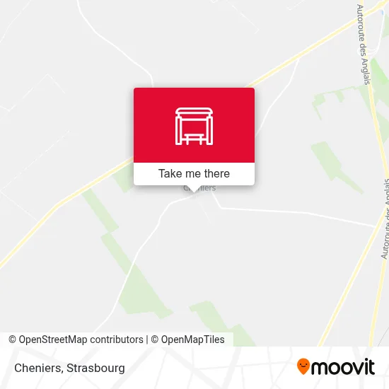 Cheniers map