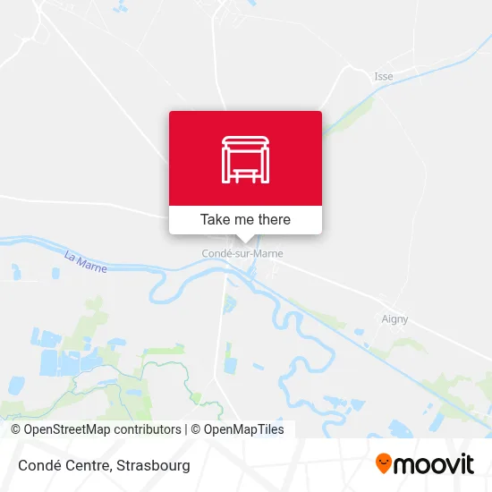 Condé Centre map