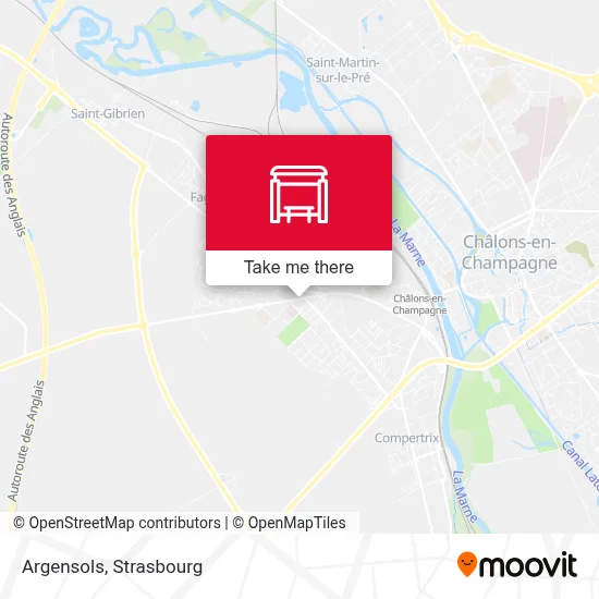 Argensols map