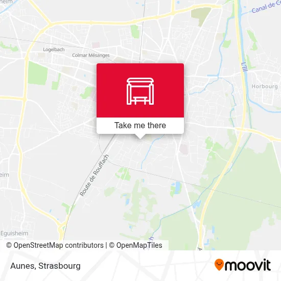 Aunes map