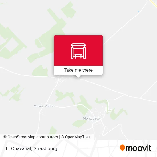 Mapa Lt Chavanat