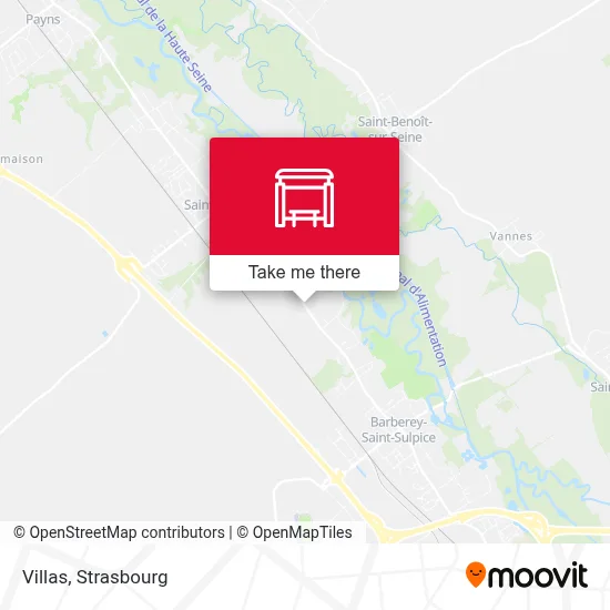Villas map