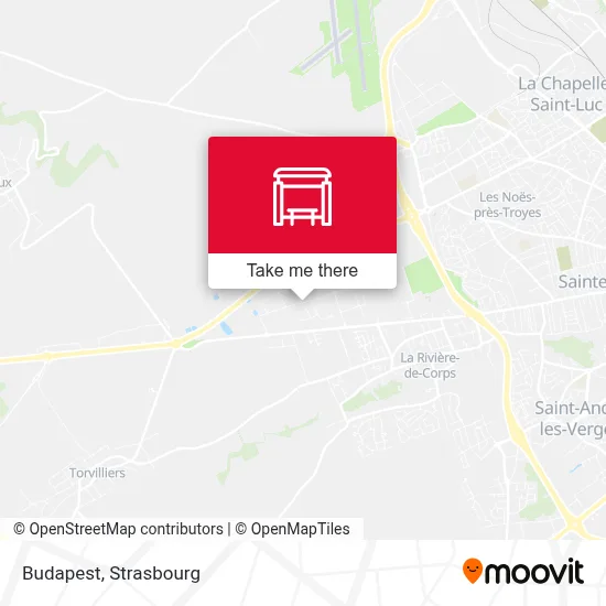 Budapest map