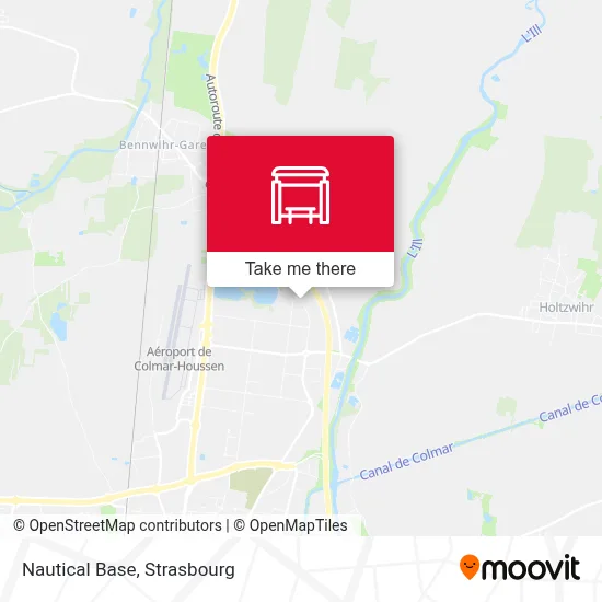 Base Nautique map