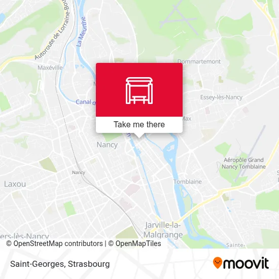 Saint-Georges map