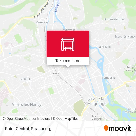 Point Central map