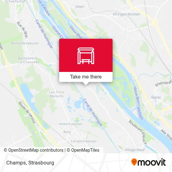 Champs map