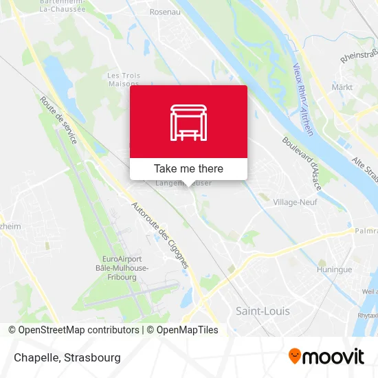 Chapelle map