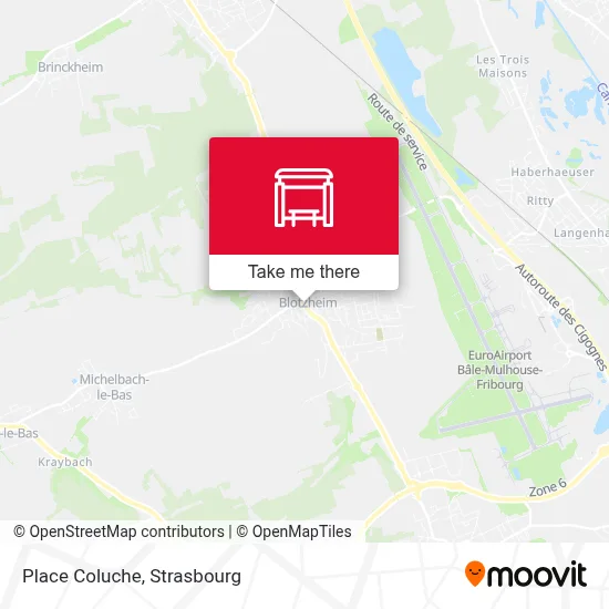 Place Coluche map