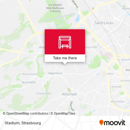Stade map
