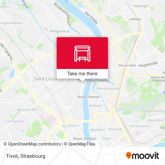 Tivoli map