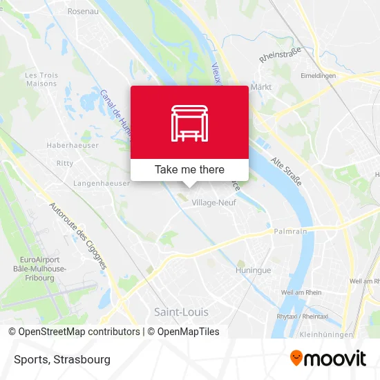 Sports map