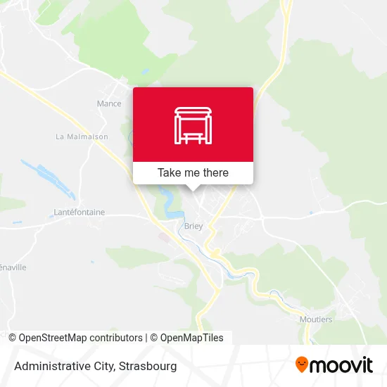 Cite Administrative map