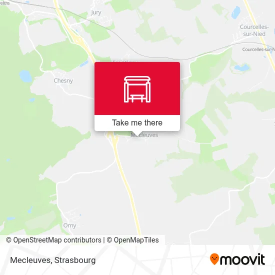 Mecleuves map
