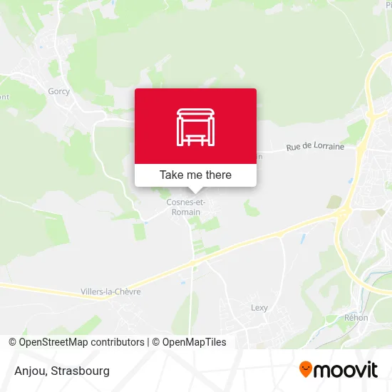 Anjou map