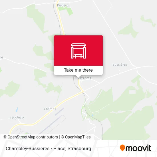 Chambley-Bussieres - Place map
