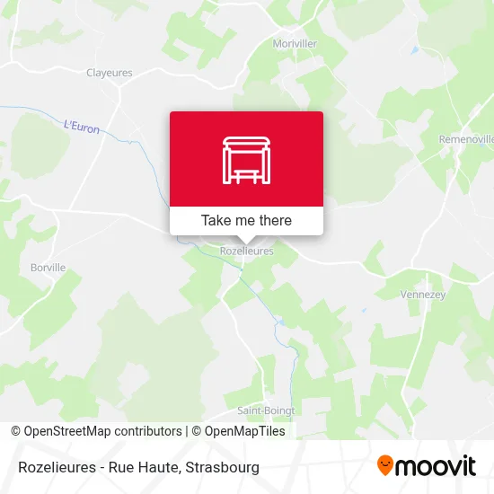 Rozelieures - Rue Haute map