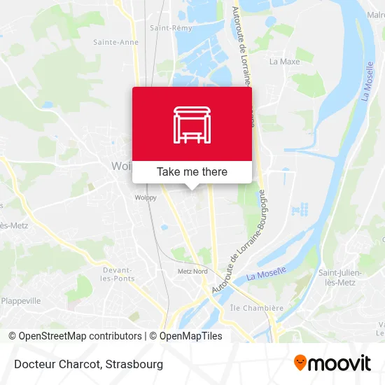 Mapa Docteur Charcot