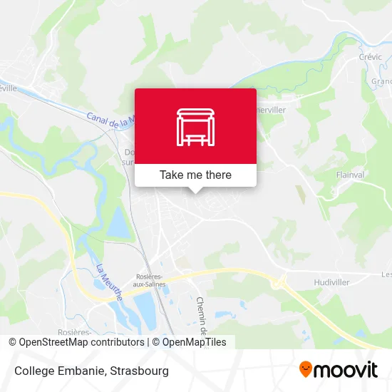 College Embanie map
