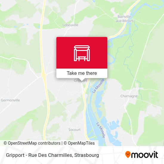 Gripport - Rue Des Charmilles map