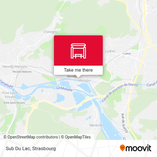 Sub Du Lac map