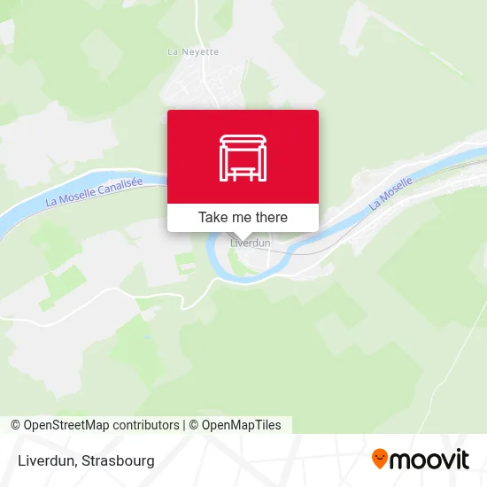 Liverdun map