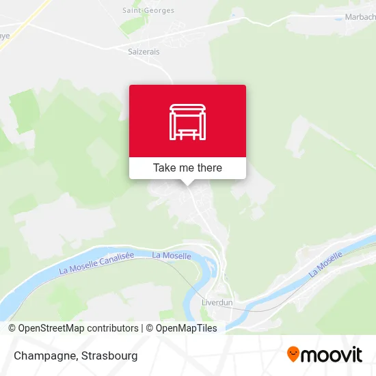 Champagne map