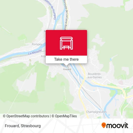 Frouard map