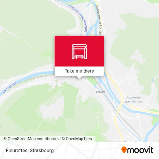 Fleurettes map